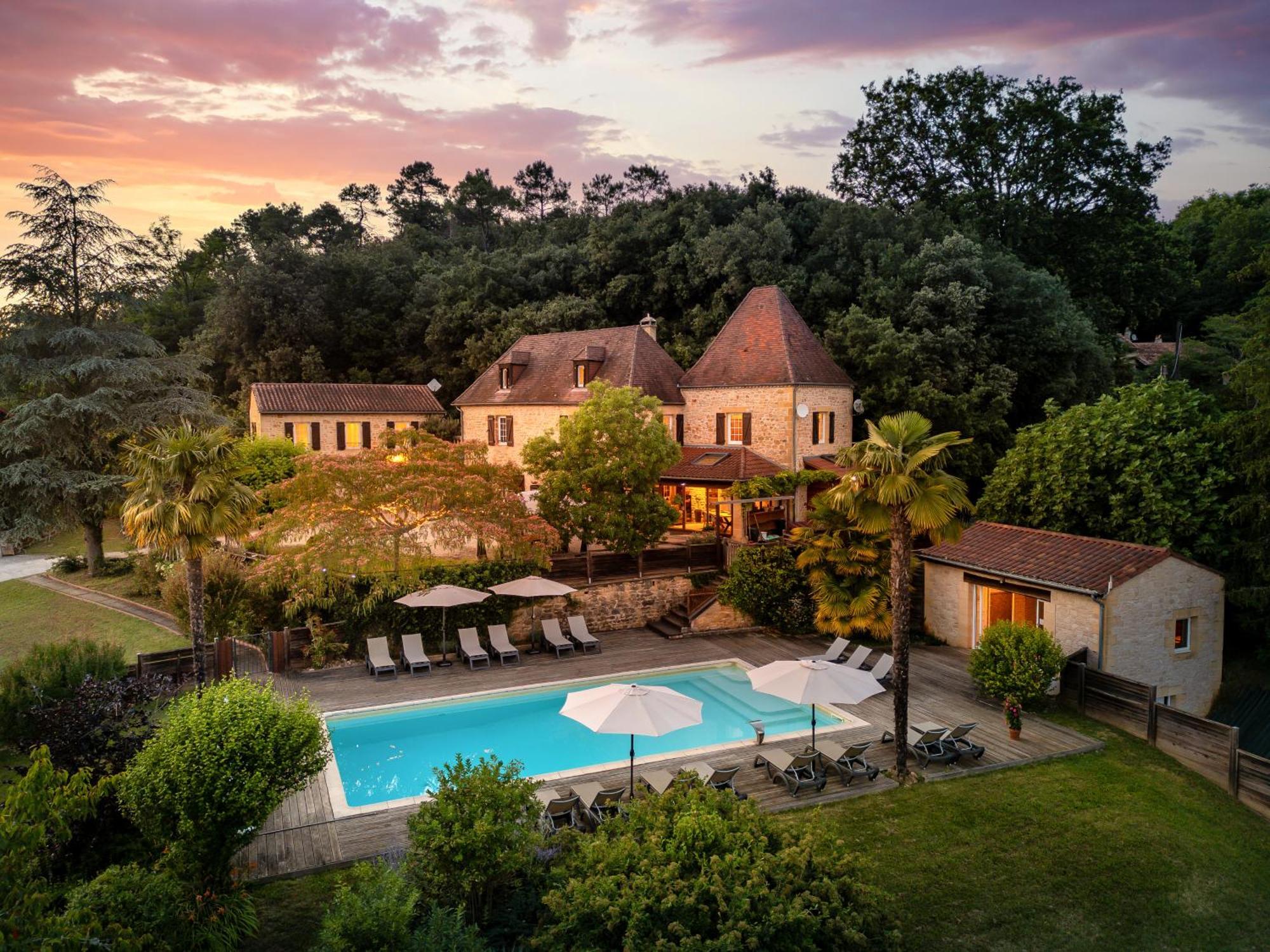 Domaine De Campagnac - Spa & Sauna Carsac-Aillac Bagian luar foto