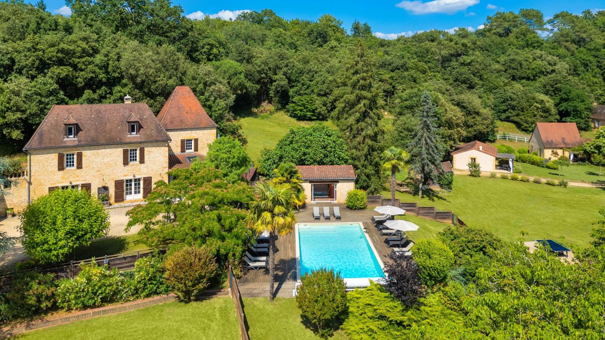Domaine De Campagnac - Spa & Sauna Carsac-Aillac Bagian luar foto
